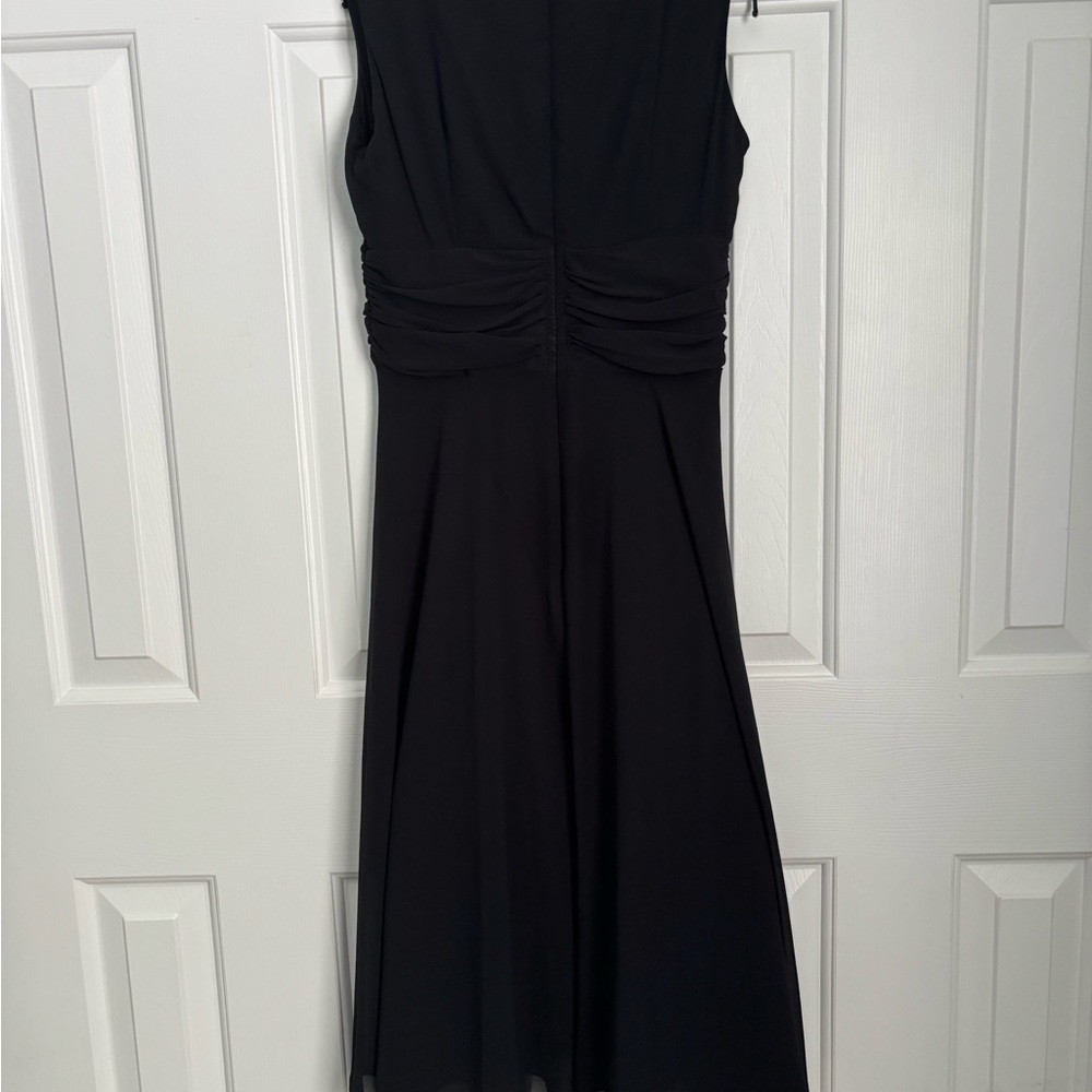 Connected Apparel Elegant Black Dress 6